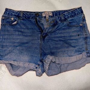 Large Denim Shorts
